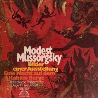 Supraphon 29 250 - 8 - Modest Mussorgsky, The Czech Philharmonic