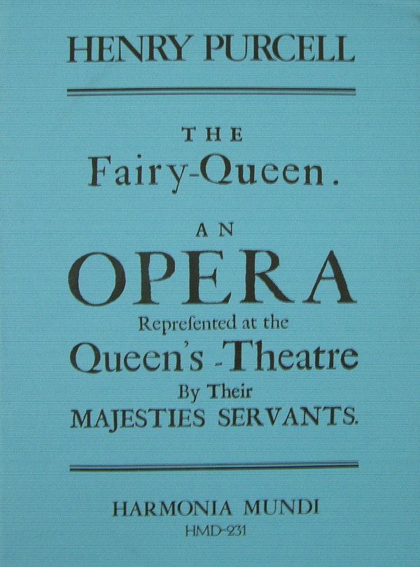 Harmonia Mundi HMD-231 - Henry Purcell, Deller Consort - The Fai - Image 4