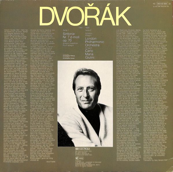 Die Stimme Seines Herrn 1C 063-02 830 Q - Antonín Dvořák, Carlo - Image 2