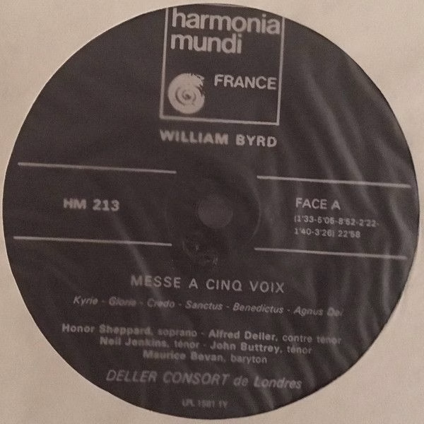 Harmonia Mundi HM 211/213 - William Byrd, Deller Consort - The C - Image 8