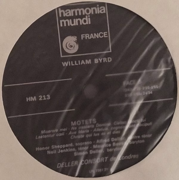 Harmonia Mundi HM 211/213 - William Byrd, Deller Consort - The C - Image 9