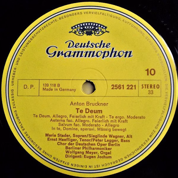 Deutsche Grammophon 2720 054 - Anton Bruckner, Eugen Jochum - Ge - Image 11