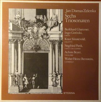 Eterna 8 27 962-63 - Jan Dismas Zelenka, Burkhard Glaetzner, Ing