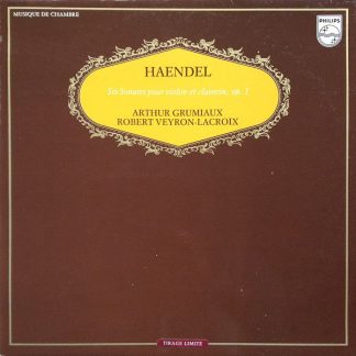 Philips 6580 904 - Georg Friedrich Händel, Arthur Grumiaux, Robe