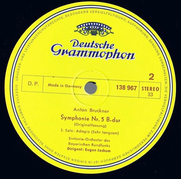 Deutsche Grammophon 2707 020 - Anton Bruckner, Eugen Jochum, Sym - Image 6