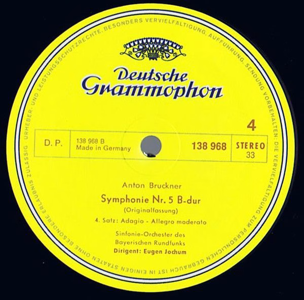Deutsche Grammophon 2707 020 - Anton Bruckner, Eugen Jochum, Sym - Image 8
