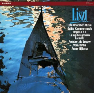 Philips 411 117-1 - Franz Liszt, Reinbert de Leeuw, Vera Beths,