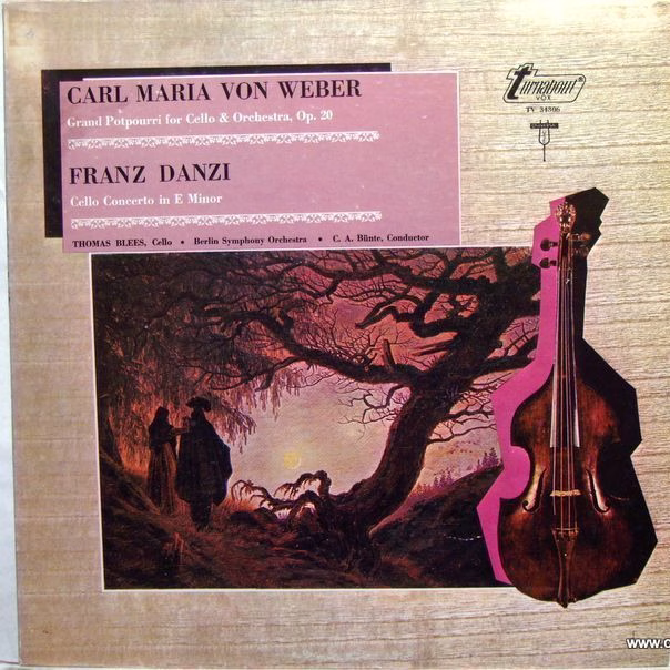 Turnabout TV 34306 - Carl Maria Von Weber, Franz Danzi, Thomas B - Image 2