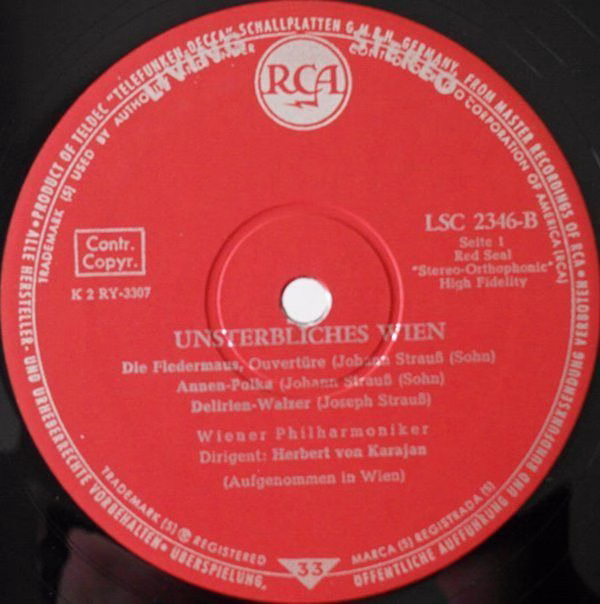 RCA Victor Red Seal LSC-2346-B - Wiener Philharmoniker, Herbert - Image 5