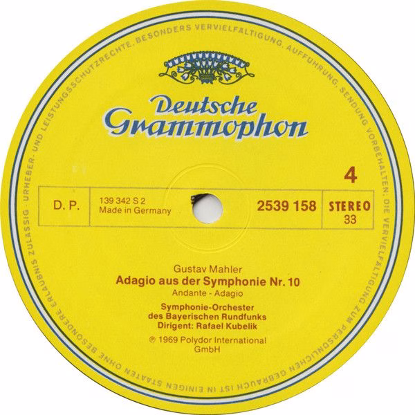 Deutsche Grammophon 2726 053 - Gustav Mahler, Symphonie-Orcheste - Image 5