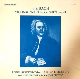Sastruphon SM 007 010 - Johann Sebastian Bach, Rainer Kussmaul,