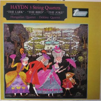 Turnabout TV 34062S - Joseph Haydn, The Hungarian Quartet, Dekan