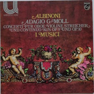Philips 6580 001 - Tomaso Albinoni, I Musici - Adagio G-Moll / C