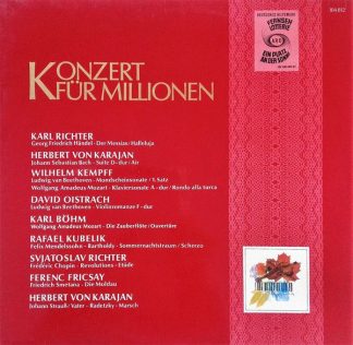 Deutsche Grammophon 104 812 - Various - Konzert Für Millionen