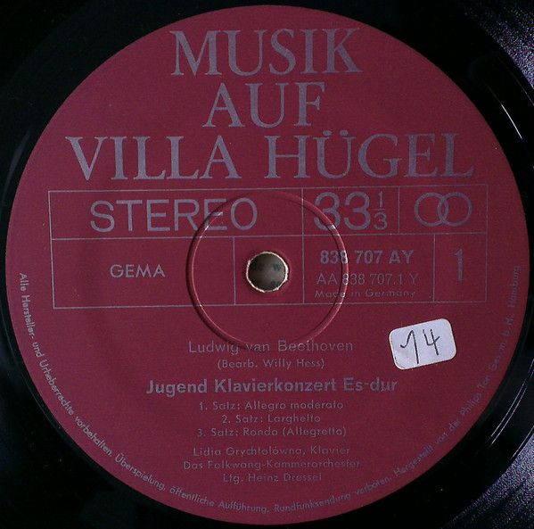 Philips 838 707 AY - Das Folkwang-Kammerorchester, Heinz Dressel - Image 3