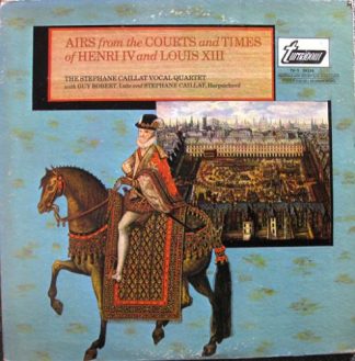 Turnabout TV-S 34316 - Quatuor Vocal Stéphane Caillat, Guy Rober