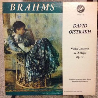 VOX (6) STPL 514.400 - Johannes Brahms, David Oistrach, Большой