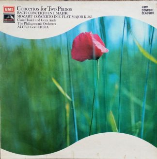 His Master's Voice SXLP 30175 - Johann Sebastian Bach, Wolfgang