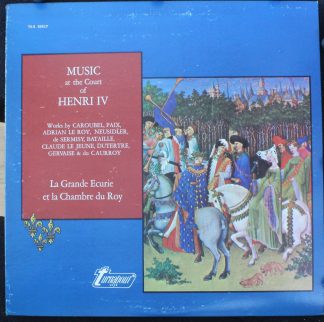 Turnabout TV-S 34517 - Various - Music at the Court of Henri IV