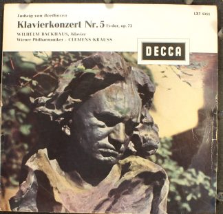 DECCA LXT 5355 - Ludwig van Beethoven, Wilhelm Backhaus, Wiener