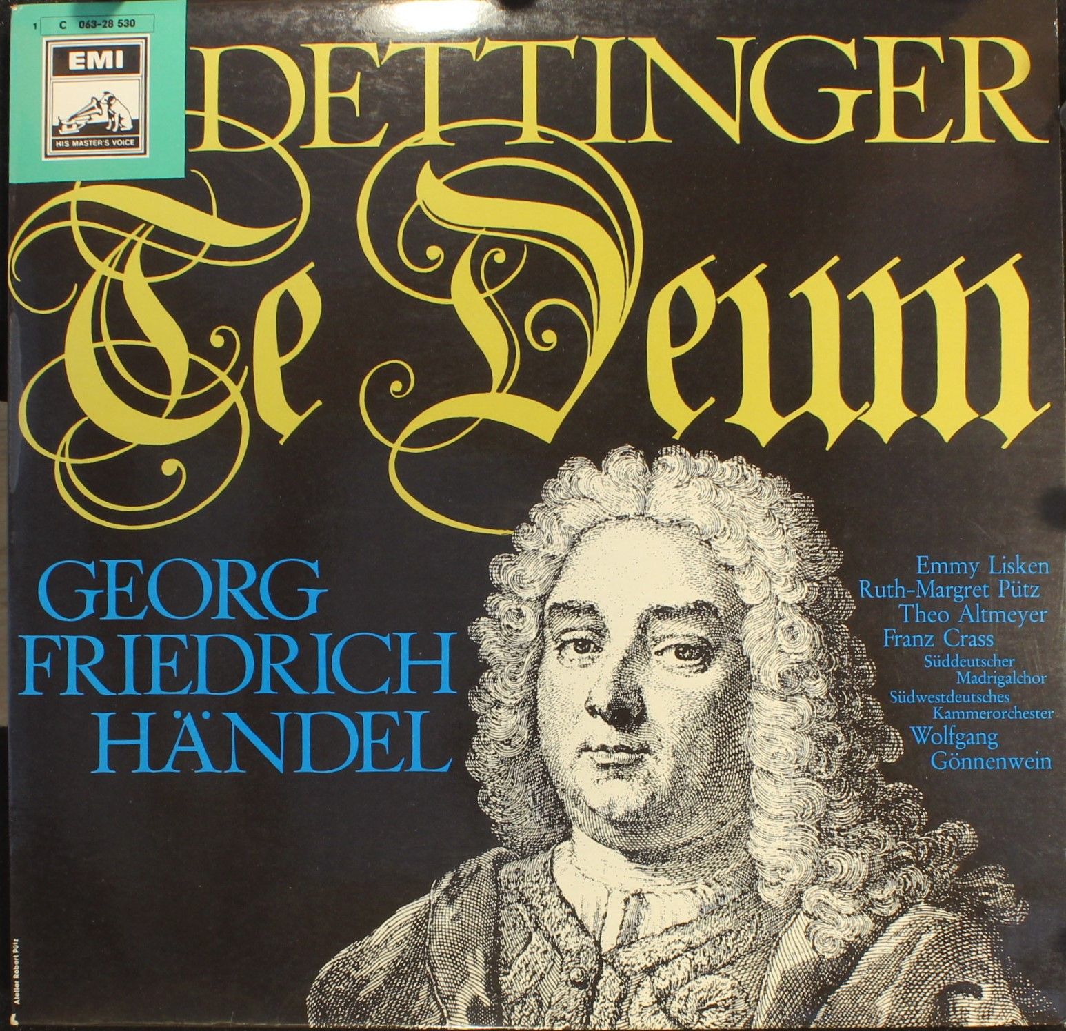 His Master's Voice 1C 063-28 530 - Georg Friedrich Händel, Emmy