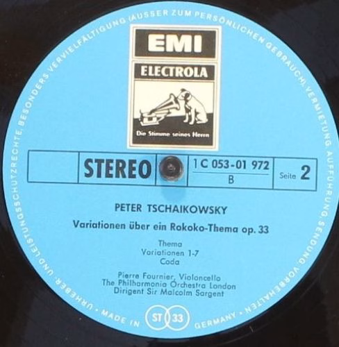 His Master's Voice 1 C 053-01 972 - Robert Schumann, Pyotr Ilyic - Image 4