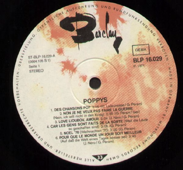 Barclay BLP 16 029 - Poppys - Poppys - Image 3