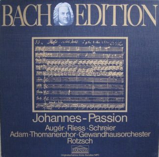 Parnass 65 758 5 - Johann Sebastian Bach, Arleen Auger, Heidi Ri
