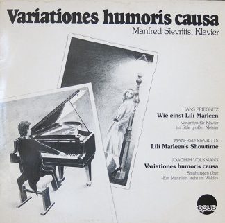 Opus (6) OPUS 7012 - Manfred Sievritts - Variationes Humoris Cau