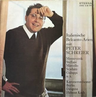 Eterna 8 26 074 - Peter Schreier, Kammerorchester Berlin, Helmut