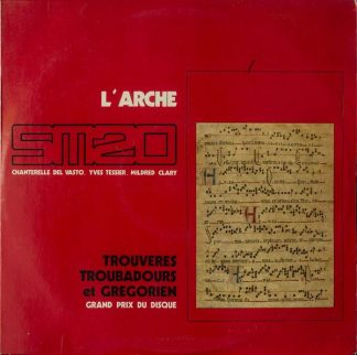 Editions Studio S.M. SM 30-419 - La Communauté De L'Arche, Chant