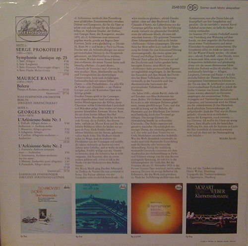 HELIODOR 2548 033 - Sergei Prokofiev, Maurice Ravel, Georges Biz - Image 2