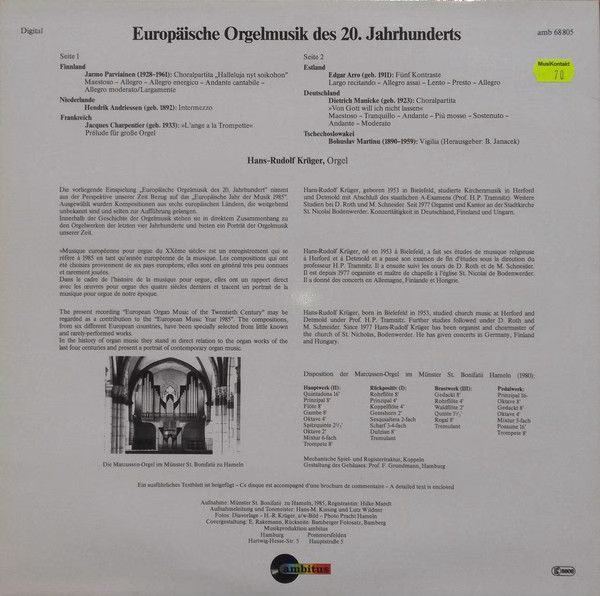 ambitus amb 68 805 - Hendrik Andriessen, Edgar Arro, Jacques Cha - Image 2