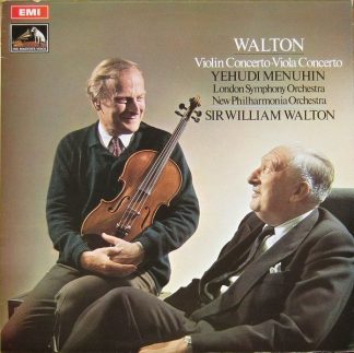 His Master's Voice ASD 2542 - Sir William Walton, Yehudi Menuhin