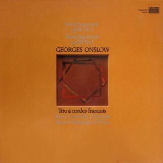 Schwann Musica Mundi VMS 1023 - George Onslow, Le Trio À Cordes