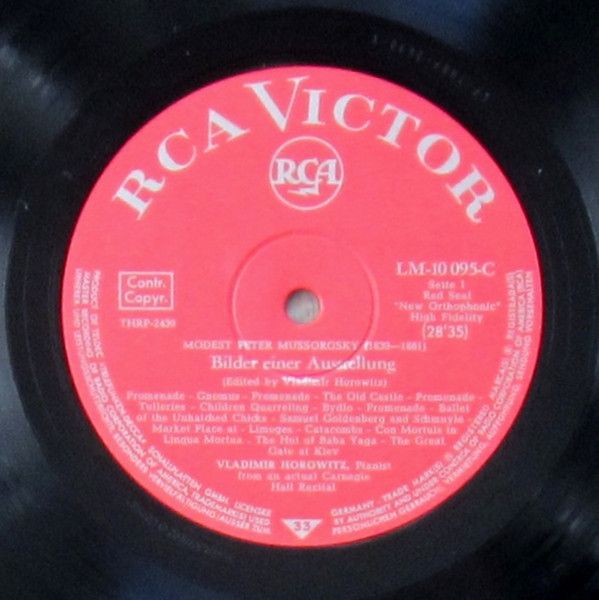 RCA Victor Red Seal LM 10095-C - Modest Mussorgsky, Alexander Sc - Image 3