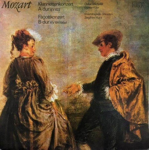 Eterna 8 27 801 - Wolfgang Amadeus Mozart, Oskar Michallik, Günt