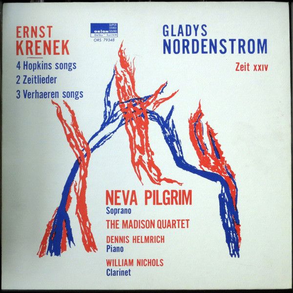Orion ORS 79348 - Ernst Krenek, Gladys Nordenstrom, Neva Pilgrim