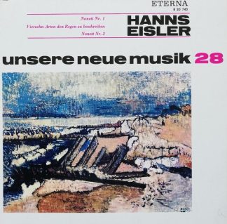 Eterna 8 20 743 - Hanns Eisler - Nonett Nr. 1 / Vierzehn Arten D