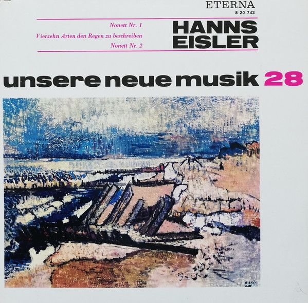 Eterna 8 20 743 - Hanns Eisler - Nonett Nr. 1 / Vierzehn Arten D
