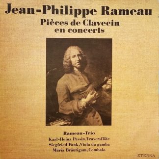 Eterna 8 27 697 - Jean-Philippe Rameau, Rameau-Trio - Pièces de