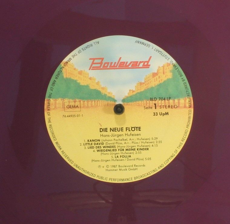 Boulevard Records (3) BLD 704 LP - Hans-Jürgen Hufeisen - Die Ne - Image 4