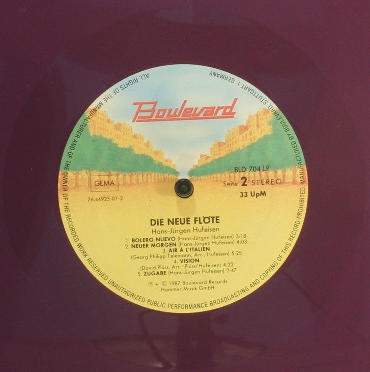 Boulevard Records (3) BLD 704 LP - Hans-Jürgen Hufeisen - Die Ne - Image 5