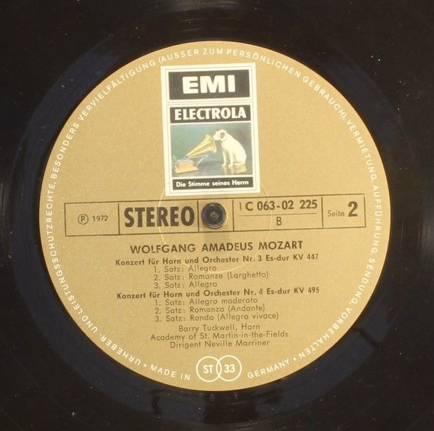 EMI Electrola 1C 063-02 225 - Wolfgang Amadeus Mozart, Barry Tuc - Image 4
