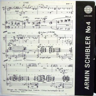 Amadeo AVRS 6252 - Armin Schibler - No 4