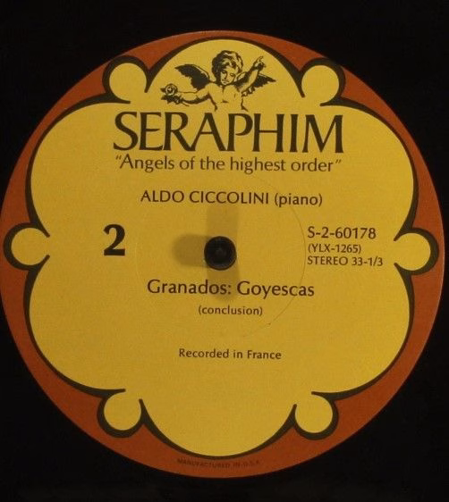 Seraphim S-60178 - Aldo Ciccolini - Granados: Goyescas - Image 6