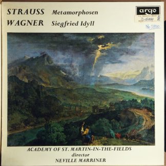 Argo ZRG 604 - Richard Strauss, Richard Wagner, The Academy Of S
