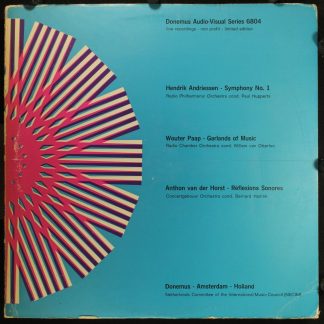 Donemus DAVS 6804 - Hendrik Andriessen, Wouter Paap, Anthon van