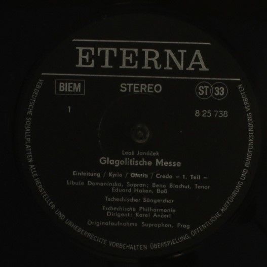 Eterna 8 20 738 - Leoš Janáček - Glagolitische Messe - Image 3