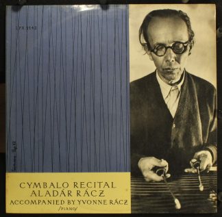 Qualiton LPX 1142 - Rácz Aladár, Aladárné Rácz - Cymbalo Recital